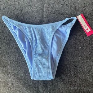 Brand new with tags Xhilaration baby blue bikini bottom. Ribbed with high leg